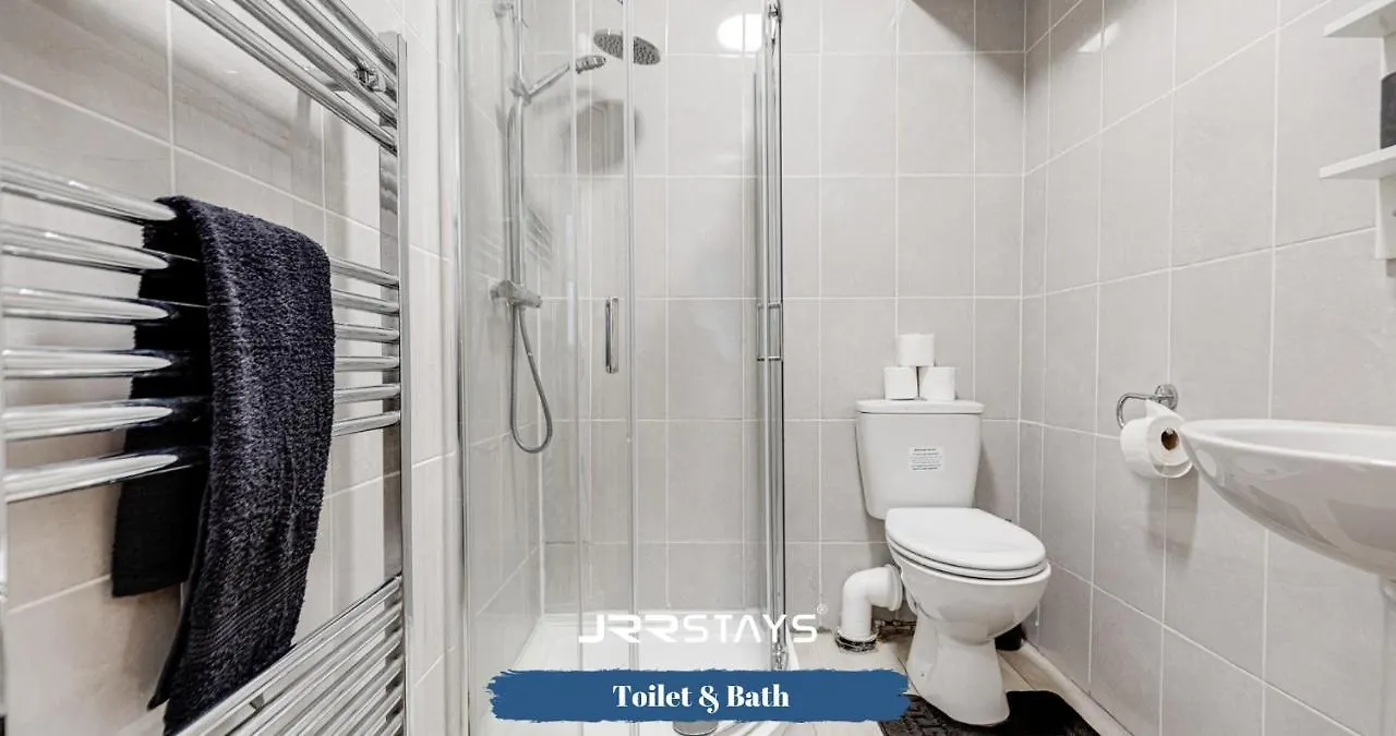 Apartment Cardiff Stylish 2 Bedroom Sleeps 6 Wi-Fi - Jrr Stays United Kingdom
